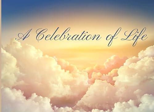 A Celebration of Life: Funeral Guest Books Celebration of Life Guest Books, Memorial Service Guest Book Sign for Funerals | Guest Book for Funeral, ... Book Memory Book for Funeral Guest Registry