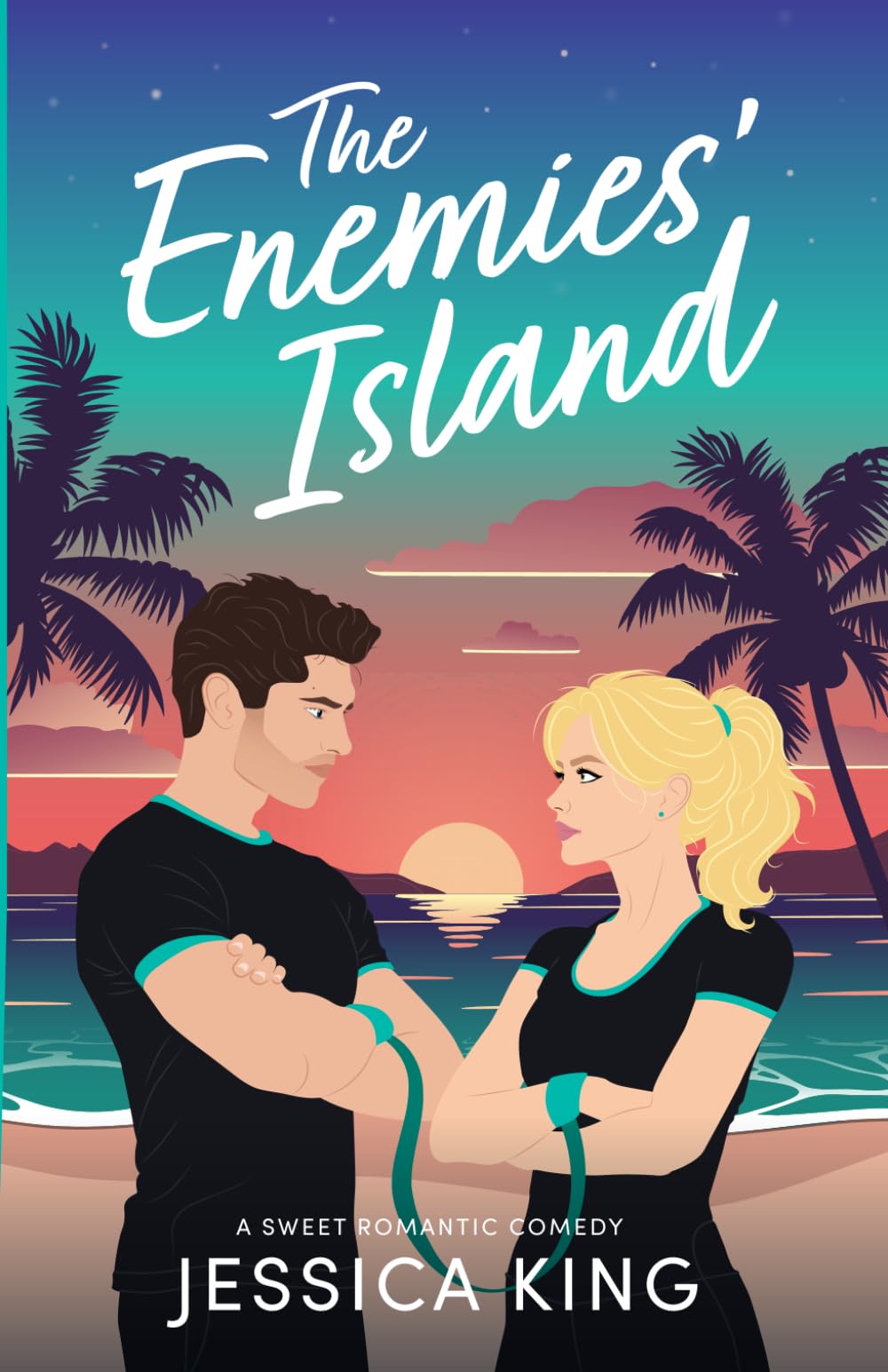 The Enemies' Island: A Sweet Adventurous Romantic Comedy (Hearts of Pine Lakes)