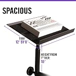 OnStage KSA8585 Keyboard Accessory Tray, Black