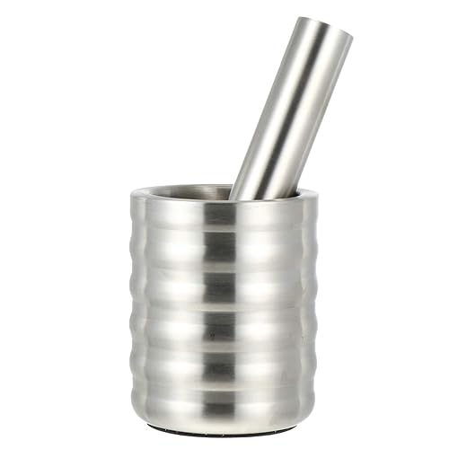 1 Unidades de molinillo de acero inoxidable picadora de jengibre picadora de ajo para cocina, molinillo de ajo, trituradora de ajo doméstico,