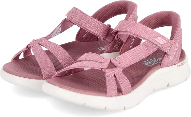 Amazon | [スケッチャーズ] サンダル GO WALK FLEX SANDAL-ILLUMINATE