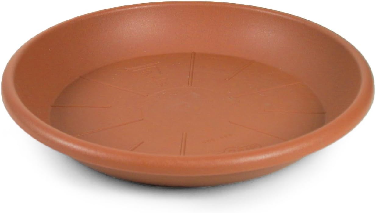Euro3Plast Medea 1475.01 Saucer 20 cm Color Terracotta