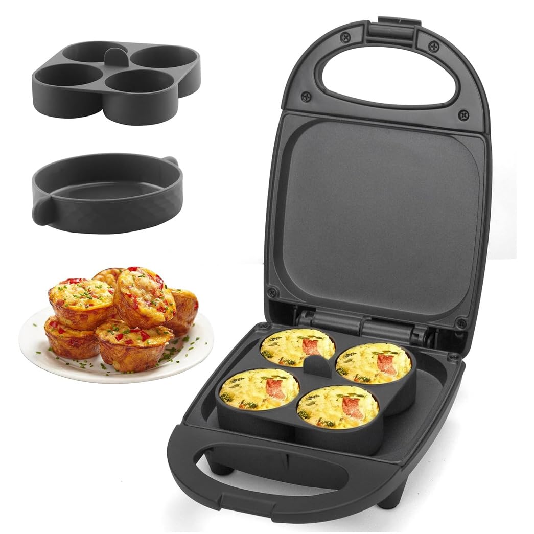 Macchina per pancake fronte-retro 1400 W, macchina per colazione elettrica