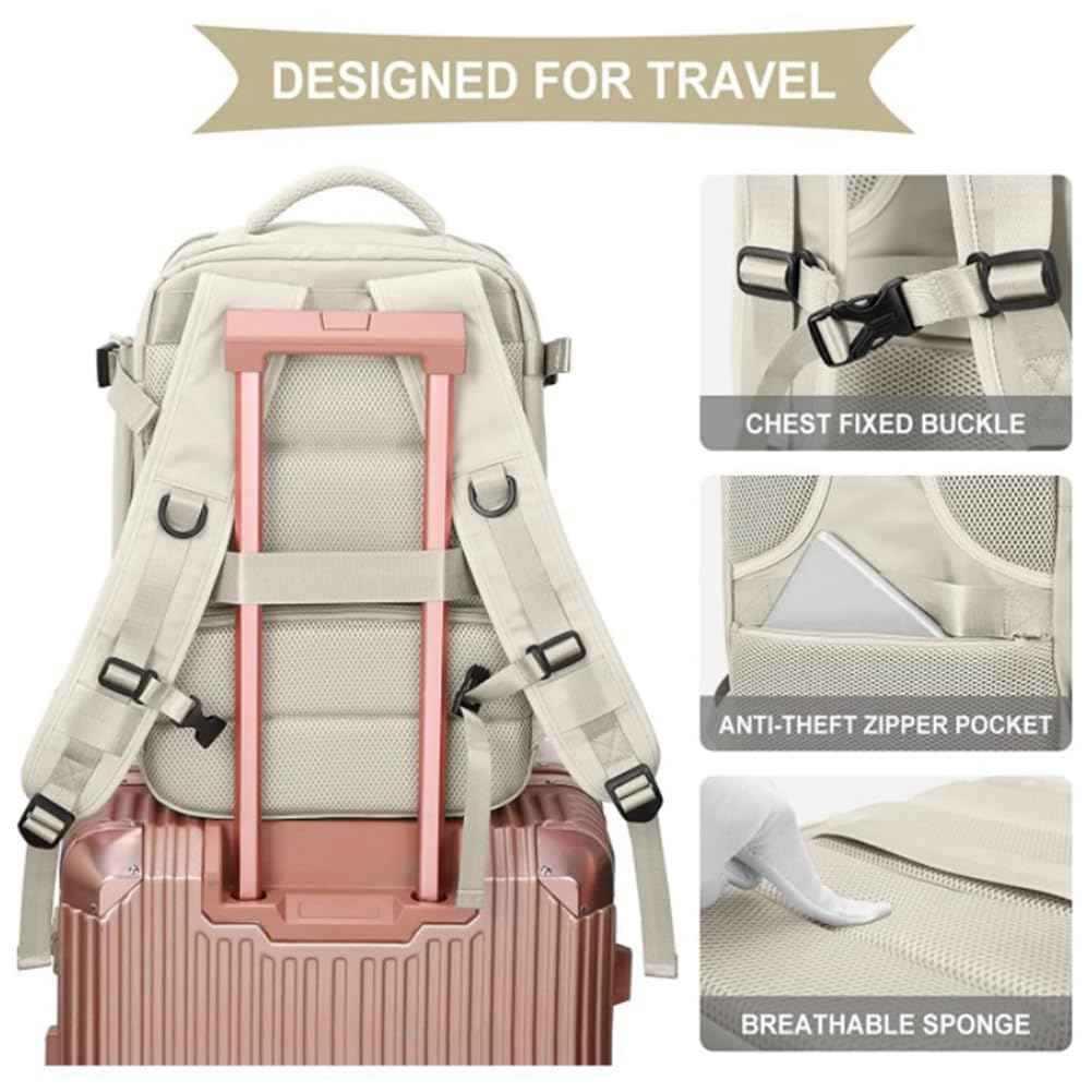 Bolsa De Viaje De Gran Capacidad, Bolsa De ArtíCulos De Tocador, Bolsa De Almacenamiento PortáTil, Mochila Marino