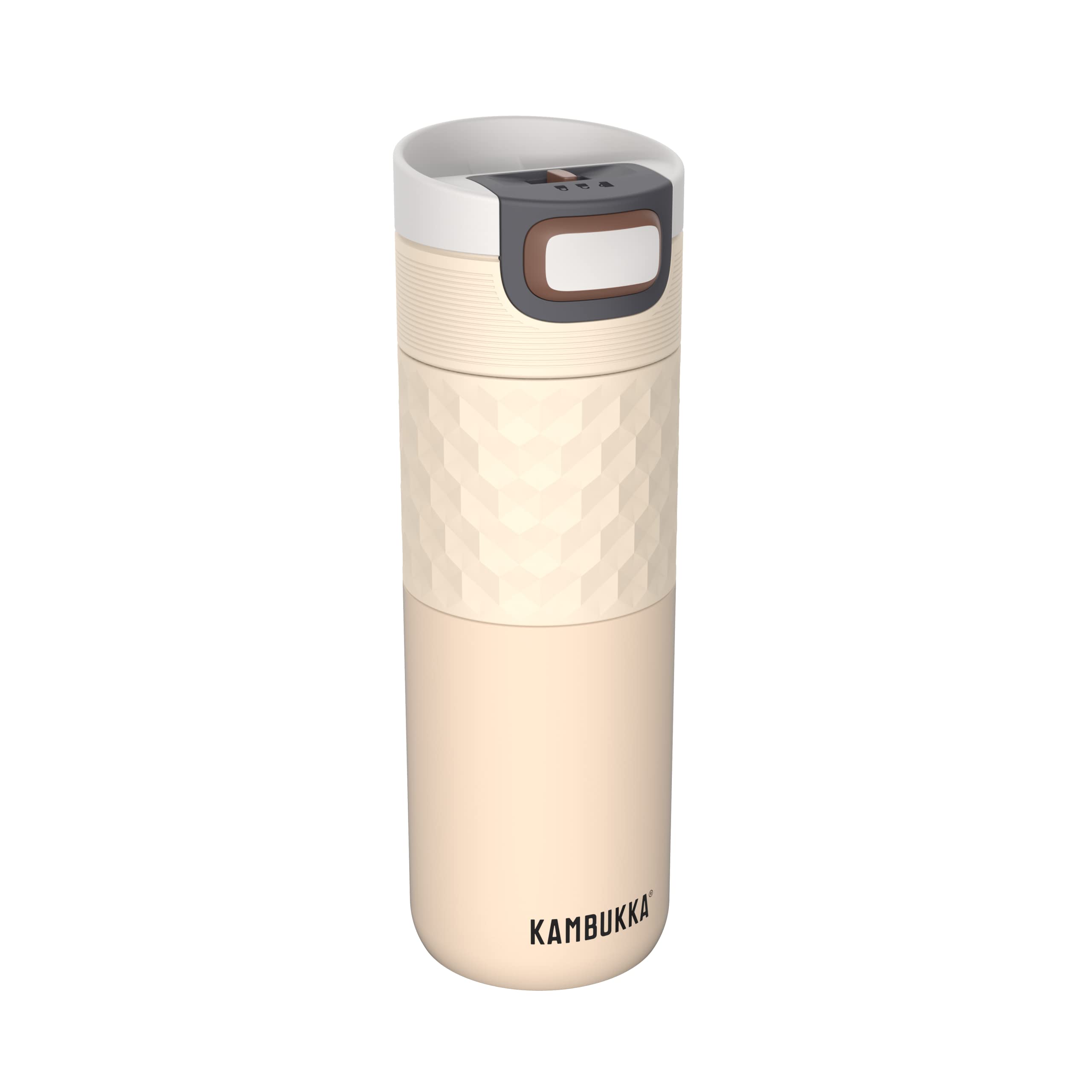 Kambukka Taza de Viaje – Taza de café aislada – Taza térmica a Prueba de Fugas – Taza de café de Acero Inoxidable para Llevar – Termo de café frío Caliente – Termo de café