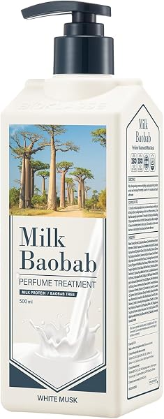 Milk Baobab Yıpranmış Saçı Onaran Parfümlü Keratinli Saç Kremi Perfume Treatment (White Musk)