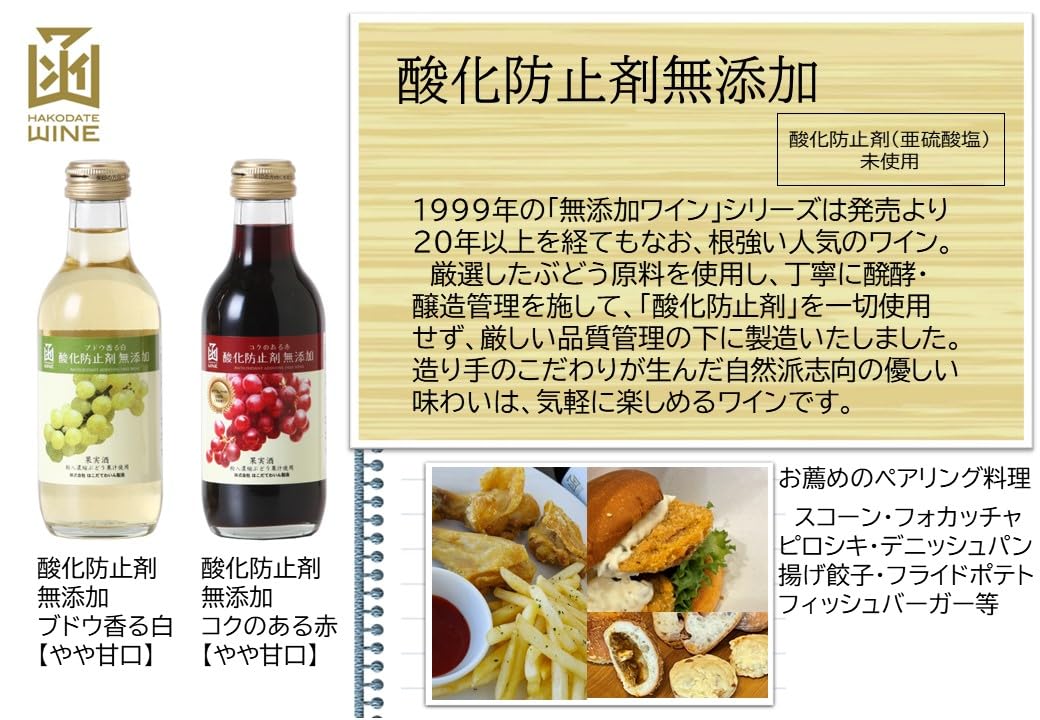 Amazon.co.jp: はこだてわいん ミニボトル11種飲み比べ12本セット