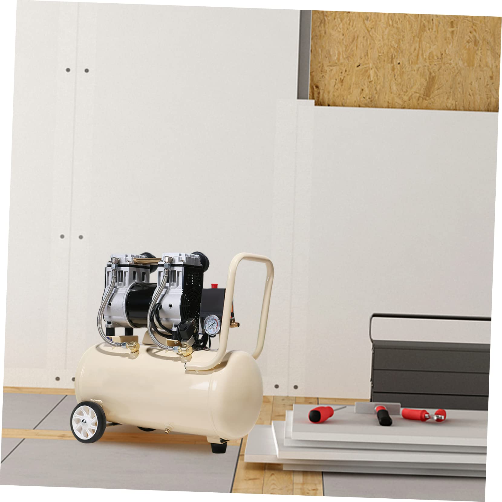 ¼ STAINLESS STEEL AIR COMPRESSOR BRAIDED LEADER HOSE W/CHECK - Foto 6