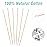 BOOSTEADY 6 Inch Cotton Gun Cleaning Swabs with Bamboo Handle in Storage CaseChoose Your Tip