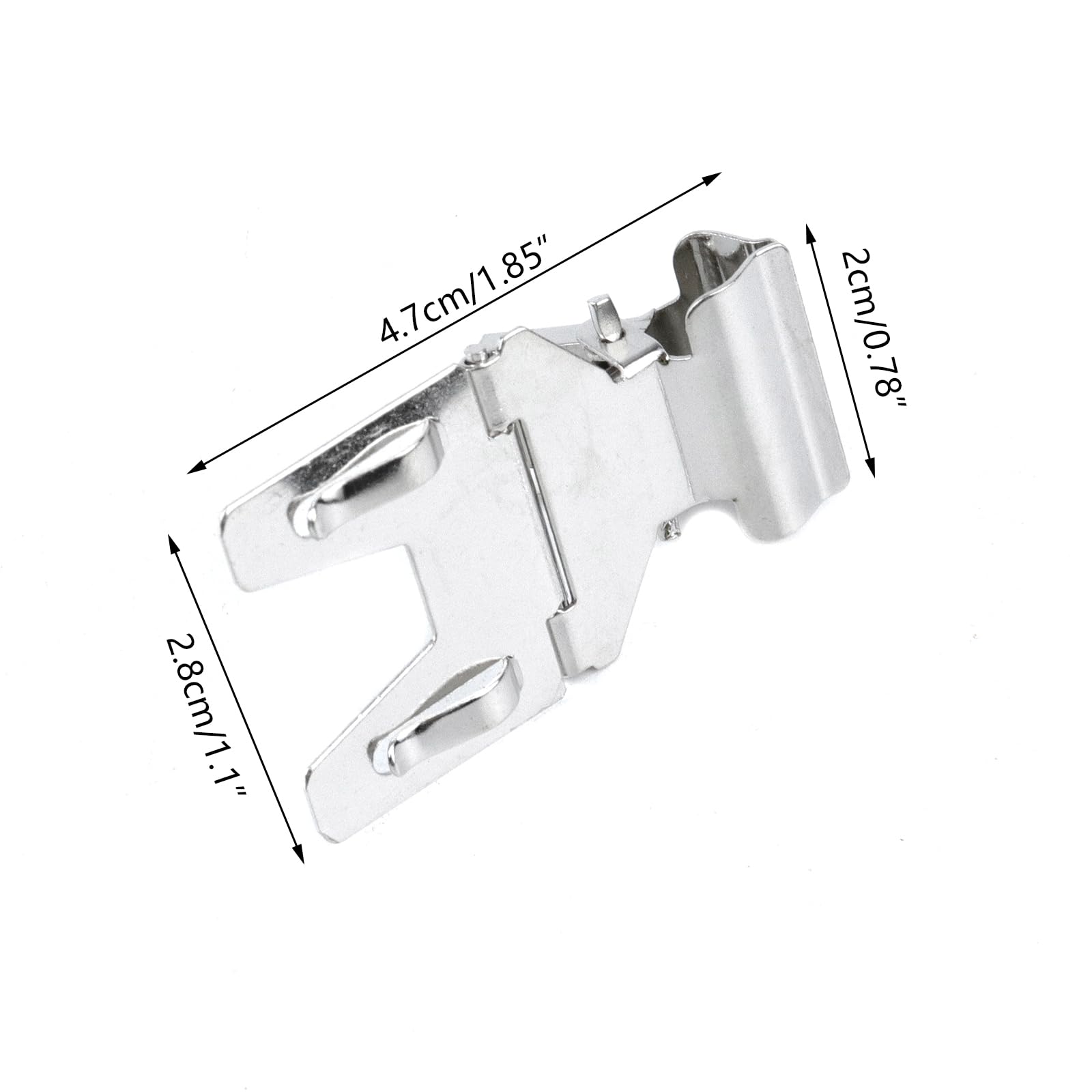 Curqia 5pcs Stainless Steel Price Clip Sign Clips Metal Clip On Sign Holder Stand Price Display Holders for Sale Signs Price Tags - Image 2