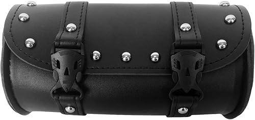 Bolsa de manillar de motocicleta Bolsa de tenedor Alforjas universales para Haley Kawasaki Suzuki Yamaha disponible en Yaxa Peru