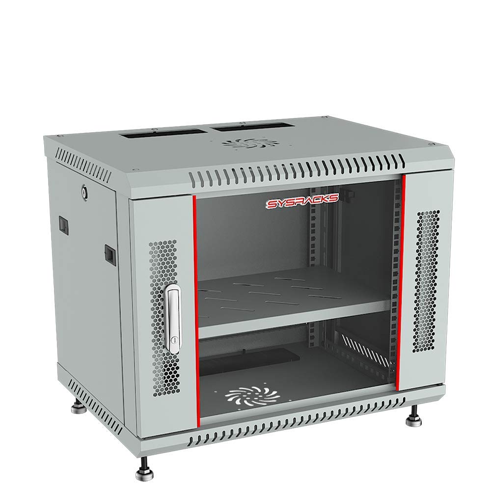 Buy Sysracks 6U Wall Gray IT Network Av Data Server Rack