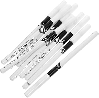 Healifty 10 lápices delineadores de ojos blan...