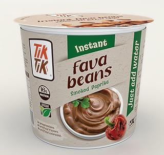 فول مدمس بابريكا مدخن سريع التحضير 80 جم من تيك تيك