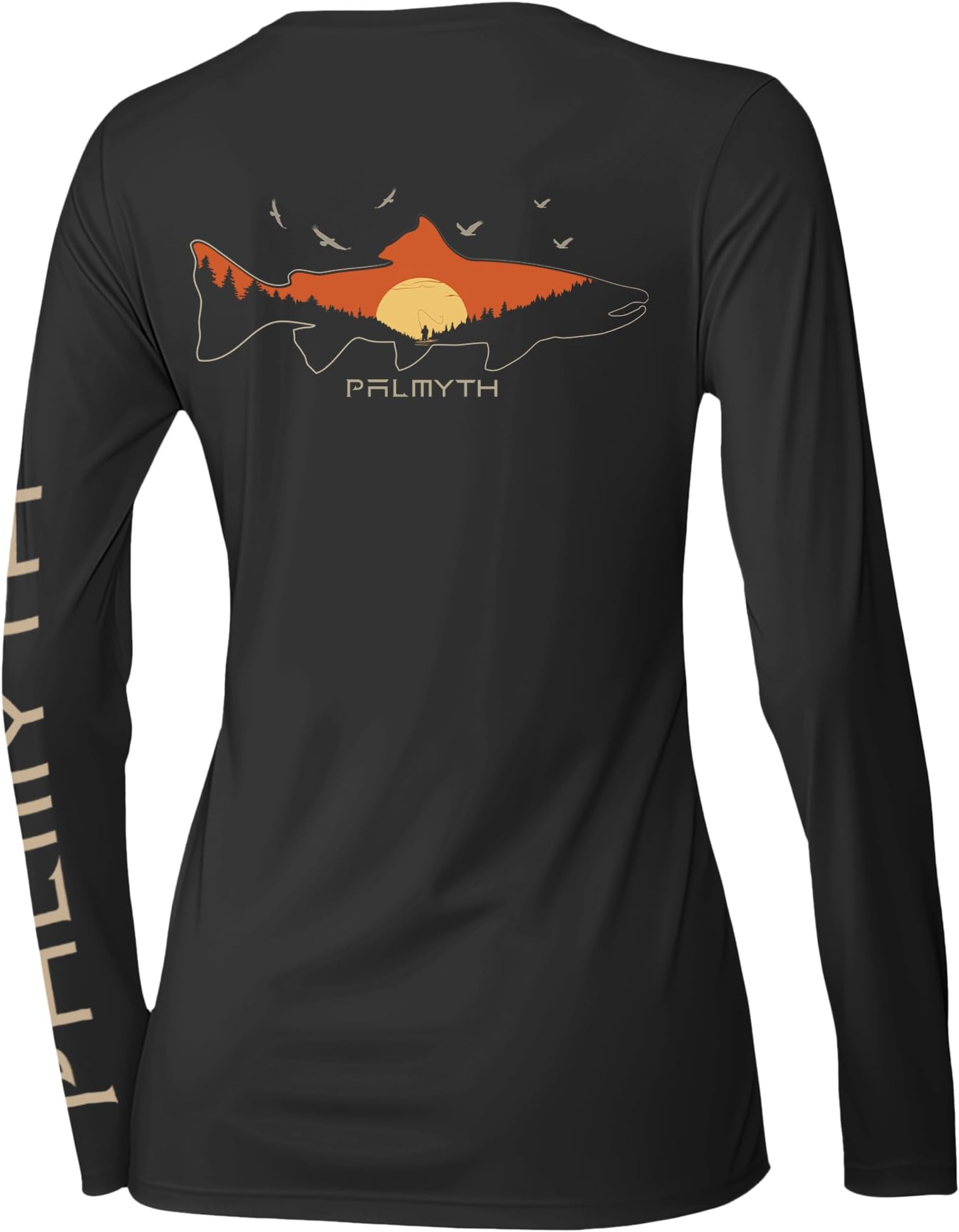 Palmyth Fishing Shirts for Women UPF 50+ Sun Protection Long Sleeve T-Shirt
