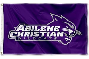 Abilene Christian Wildcats Wordmark Flag