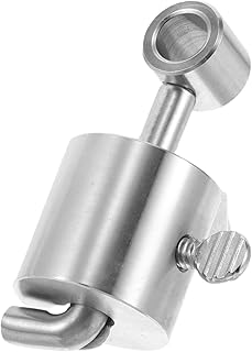 Barbecue Spit Weight Accessory Stainless Steel Rotisserie Stopper for Outdoor Grilling Effortless Installation Secure Support Even Cooking of Chicken