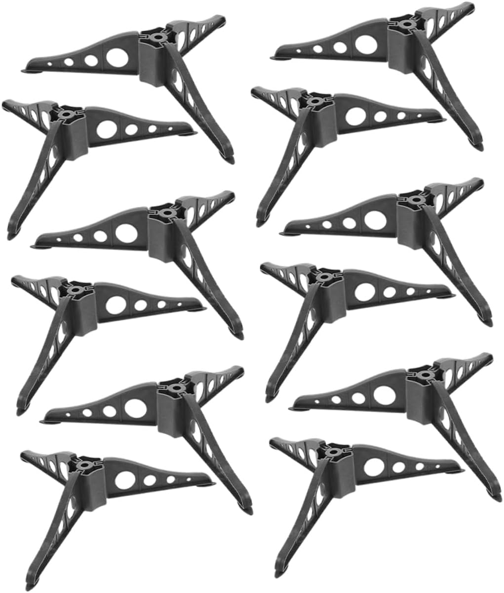 Zerodeko 15pcs Christmas Tree Base Stand Holder for Artificial Xmas Trees Support Bracket Christmas Decoration Elegant Design for Holiday Atmosphere