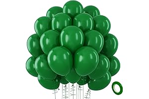110 Pack Matte Forrest Green Balloons