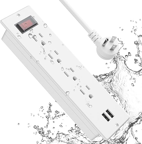 Regleta de alimentación empotrable para conferencias impermeable, regleta empotrada para muebles con 4 tomas, 2 USB, protector de sobretensiones de disponible en Yaxa Costa Rica