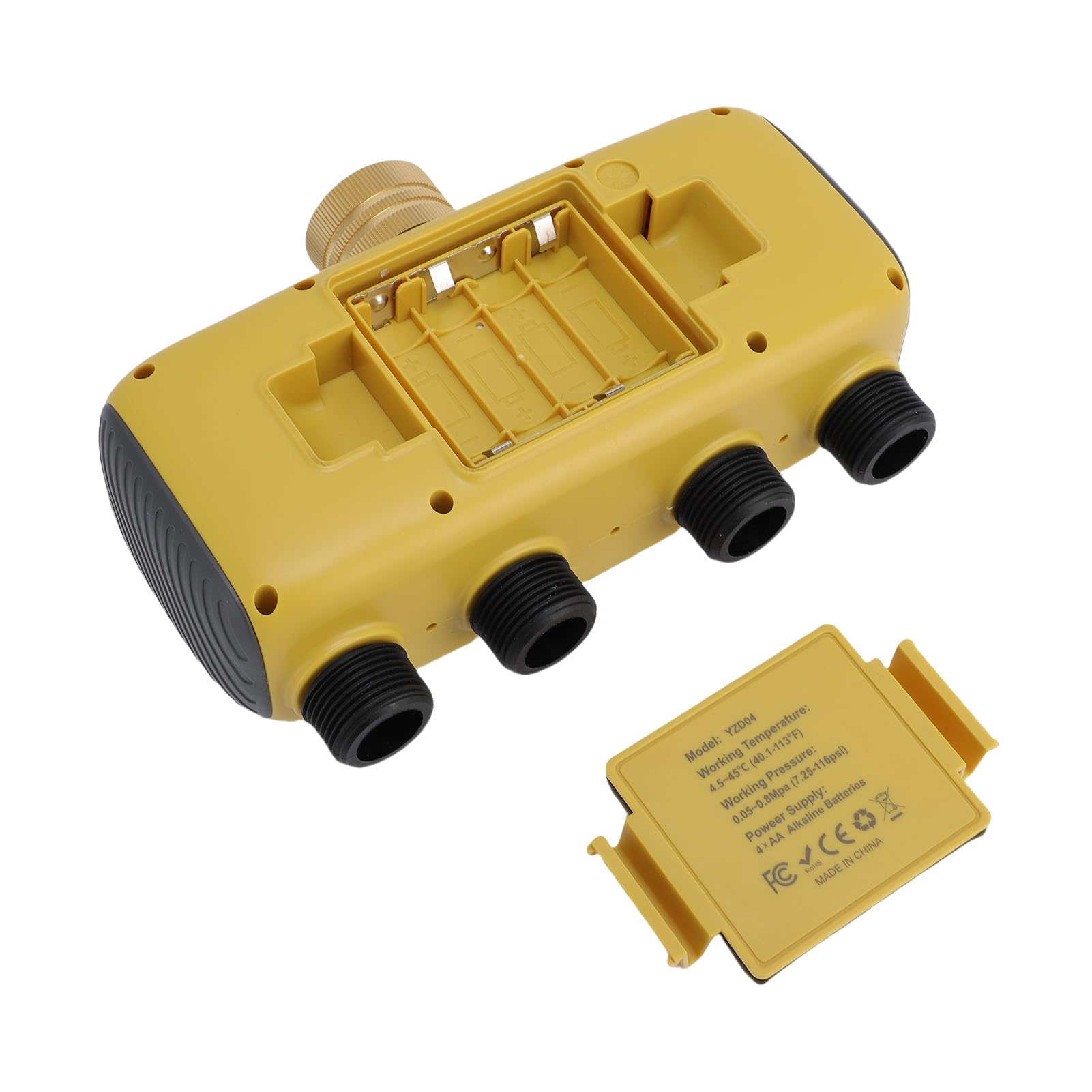 Sonew Timer di Irrigazione Programmabile a 4 Zone con Ritardo Pioggia e Blocco per un'Irrigazione Efficiente del Prato