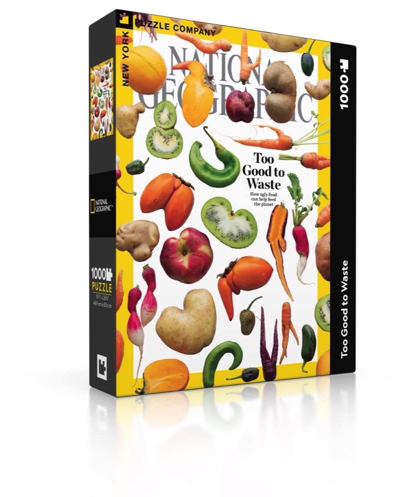 New York Puzzle Company - National Geographic Too Good to Waste – Puzzle de 1000 pièces
