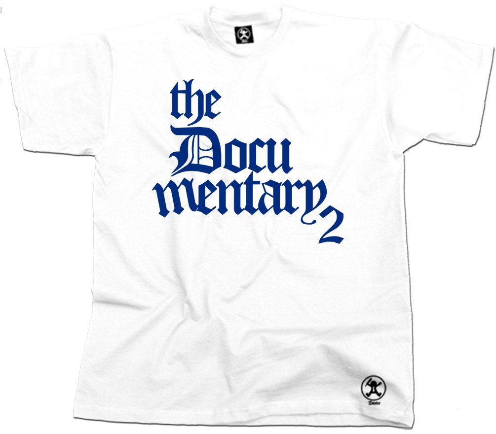 The Game The Documentary 2 Tshirt Hip-Hop Top HHT-GAM12 White