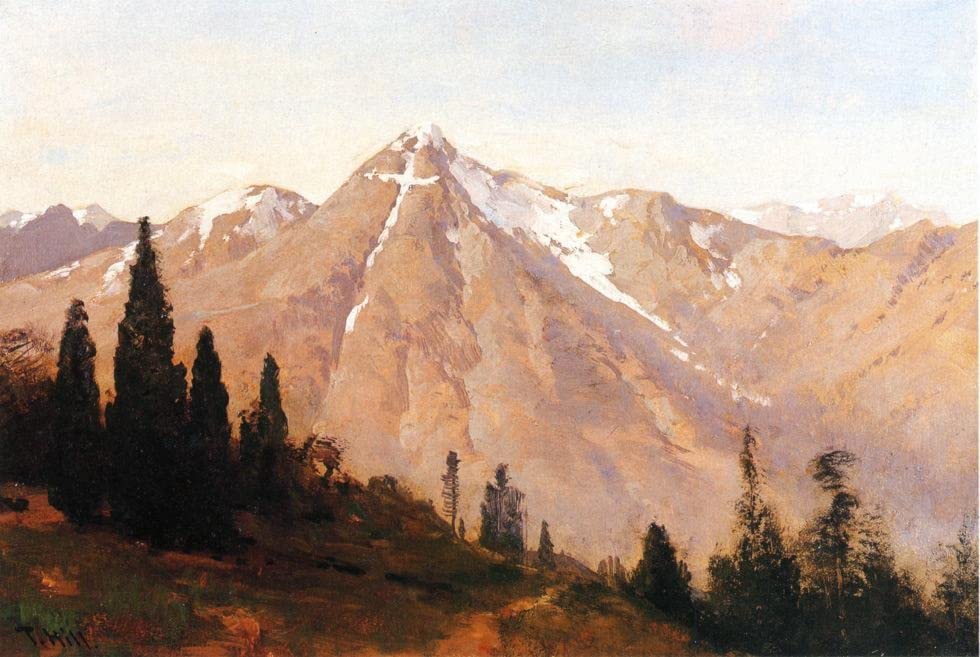 Cuadro en lienzo de montaña para decorar tu salón con paisajes naturales modernos 60x90cm