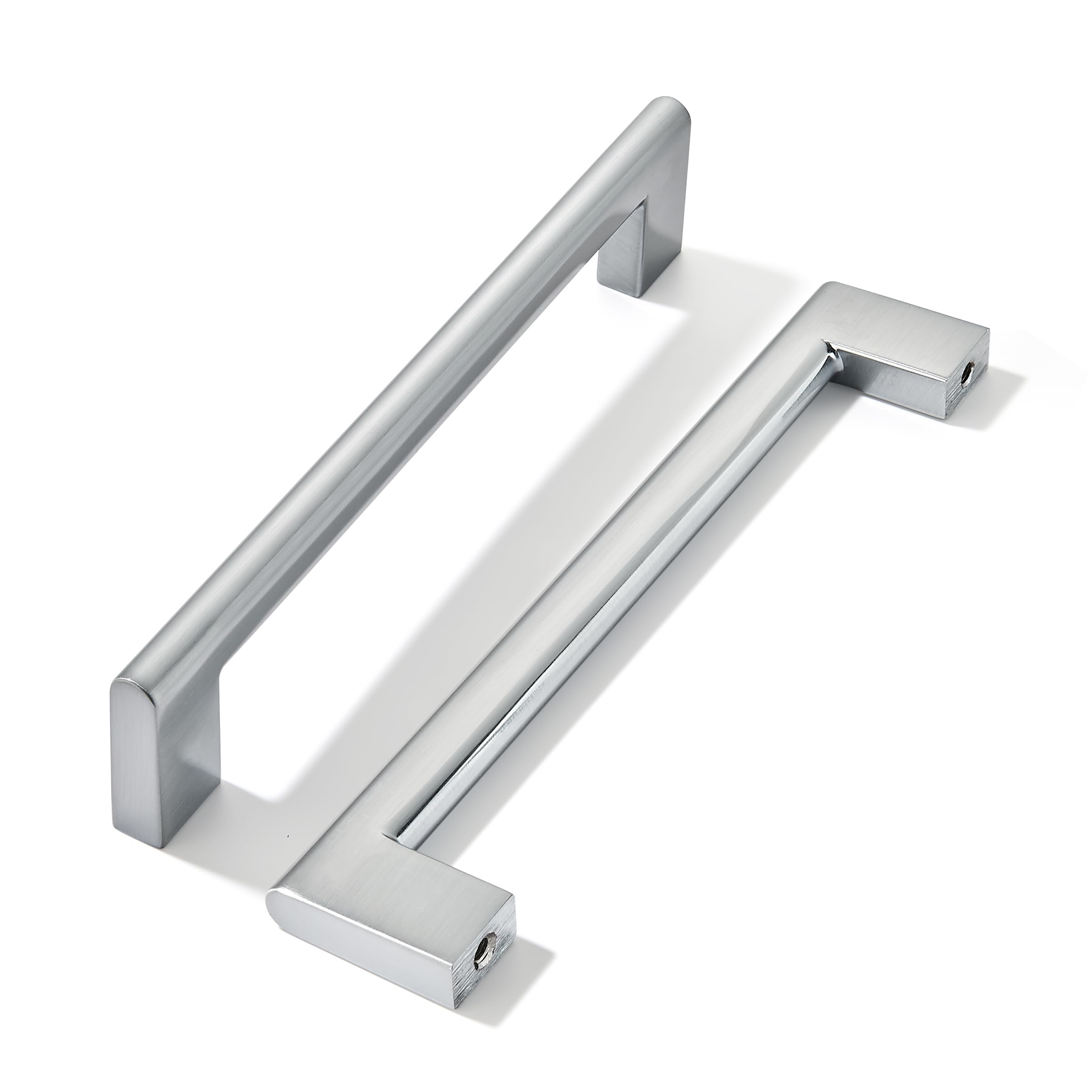 Khtumeware - 80296 Polished Chrome Cabinet Pulls CTC 5 in (128 mm) 10 Pack