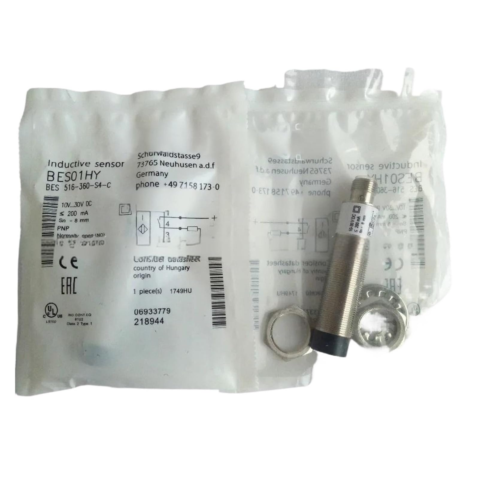 CXFCIHFT 1PCS BES516-360-S4-C Proximity Switch Sensor