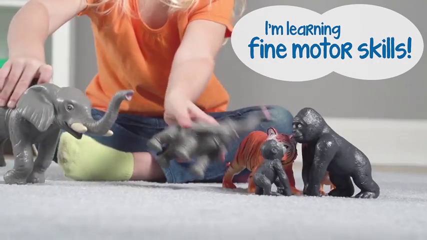 Learning Resources Learning Minds Set Of Jumbo Jungle Animal