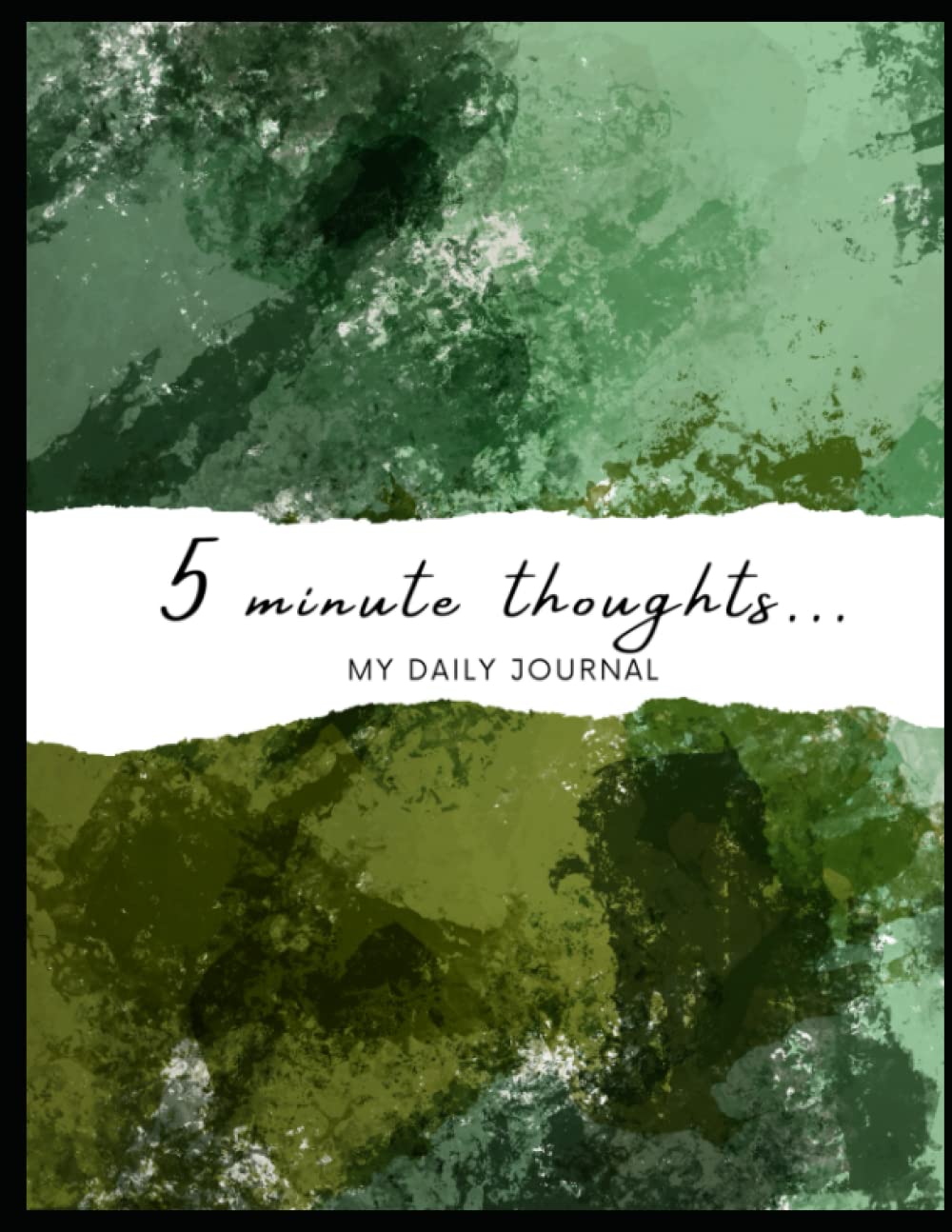 5 Minute Daily Thoughts journal for Gratitiude, Manifestation, anxiety & mindfullness 5 Minute Daily Thoughts journal for Gratitiude, Manifestation, anxiety & mindfullness