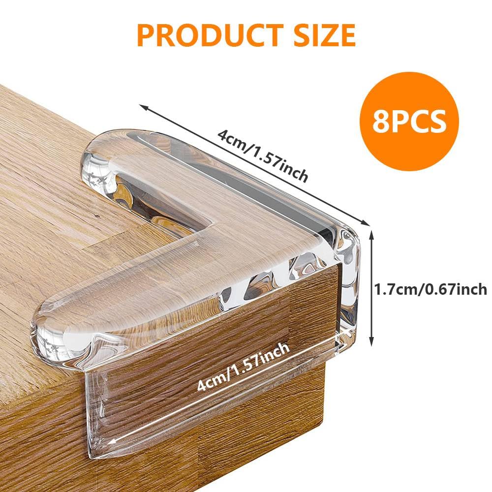 Protection Table 6/10 Pièces Protections D'angle Meubles