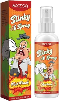 Stinky Fart Prank Spray, 1.01 FL OZ, Novelty Gag Gift