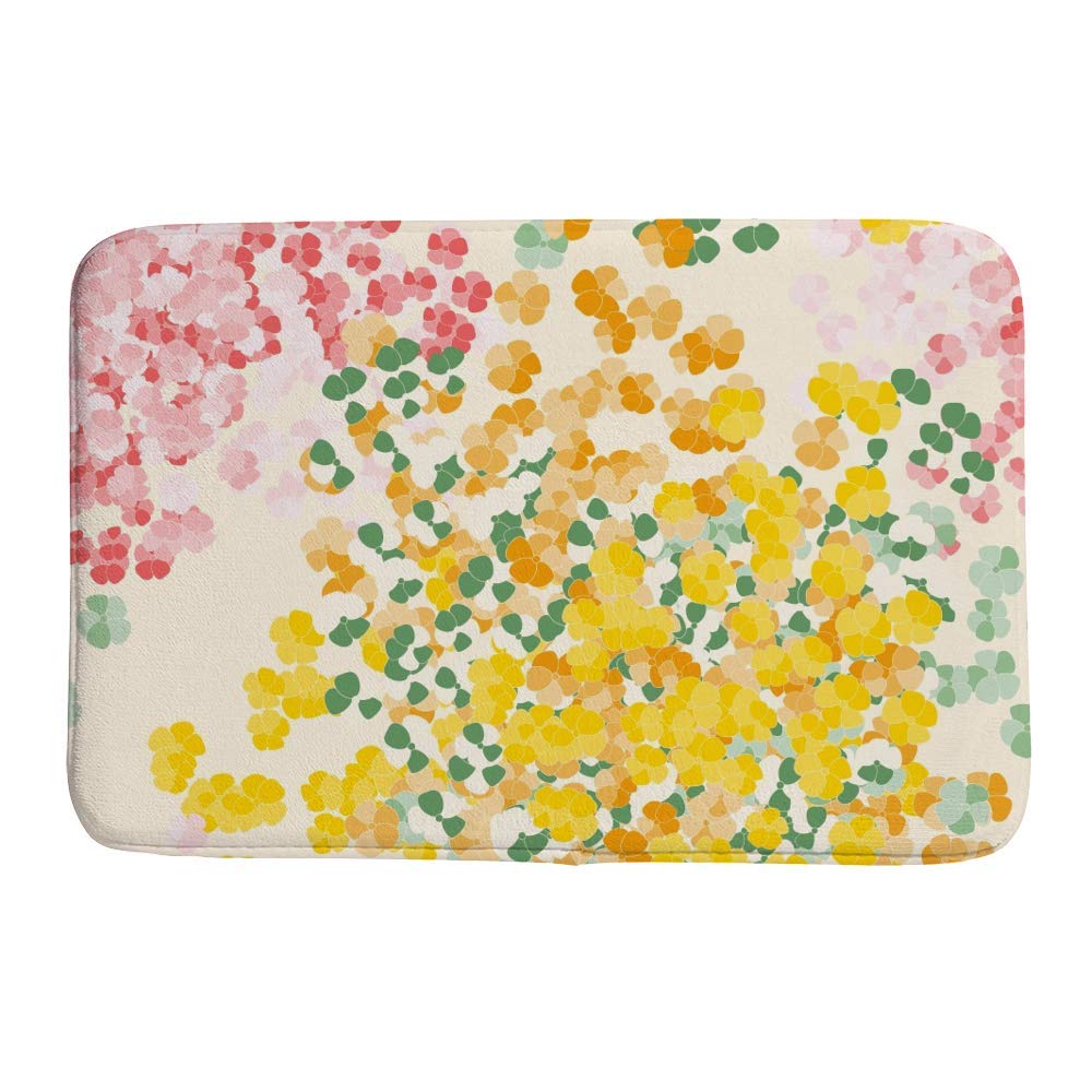 Tapis de bain antidérapant et absorbant lavable en machine CHEHONG