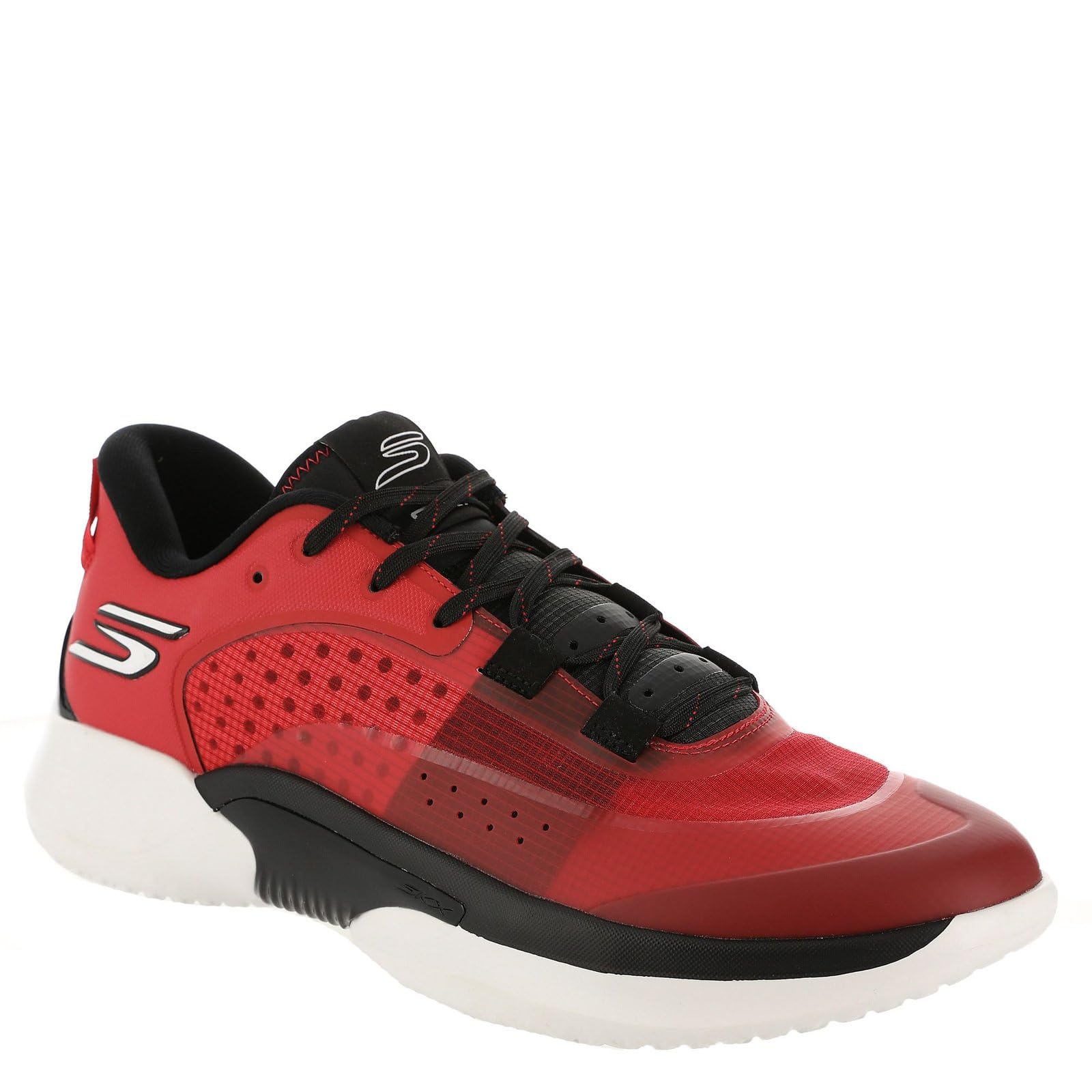 Skechers Performance SKX RESAGRIP-253005 Men's Basketball, 14 D(M) US, Red-Black