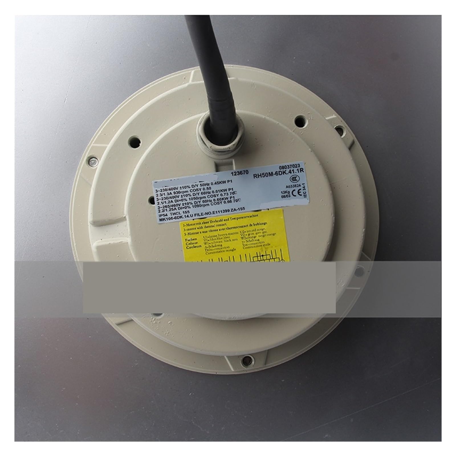 MXXDMOPD RH50M-6DK.41.1R AC230/400V DC Fan
