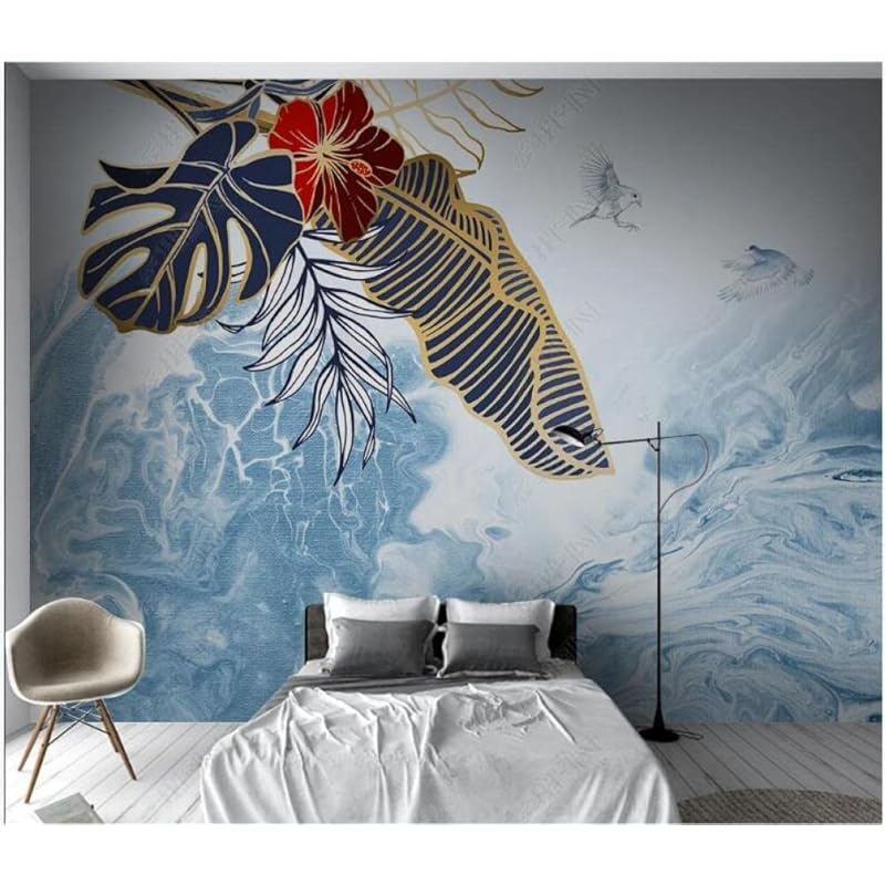 黒 桜古典 壁紙シール3d補修壁の装飾の絵貼ってはがせる植物の葉の創造的な光の豪華なリビングルーム浴室キッチン壁紙 レンガ砂壁に貼れる壁紙 Hanagrocare Com