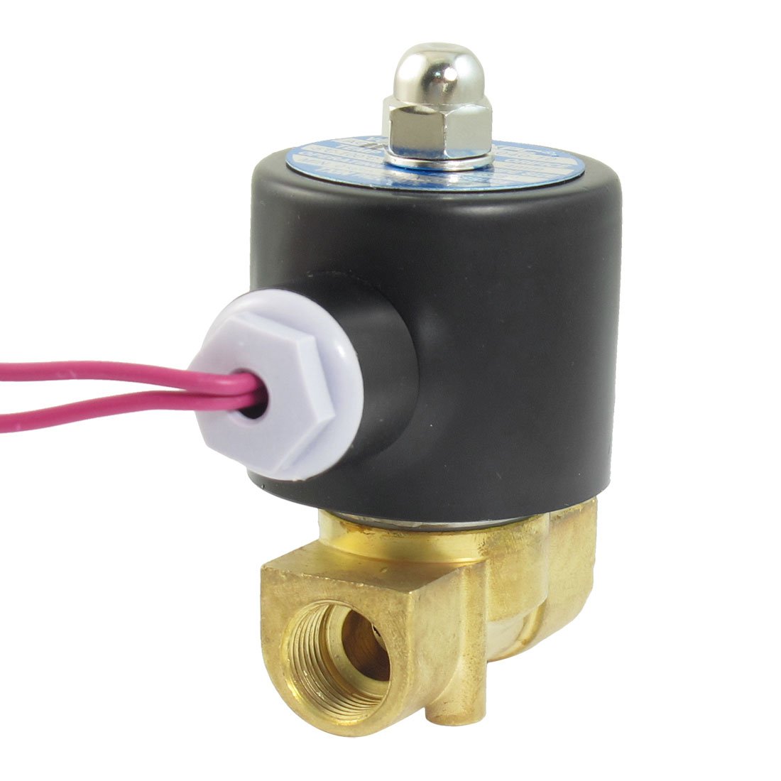 Électrovanne électrique AC 110V 3/8 filetée pour stopper les fuites d'air
