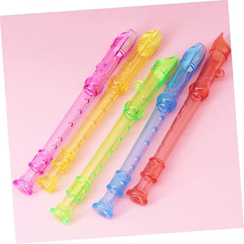 Miniatura 8 de Milisten 30 piezas de flauta pequeña flauta de plástico juguetes para niños fiesta música recuerdos de fiesta clarinete chino clarinete 6 agujeros