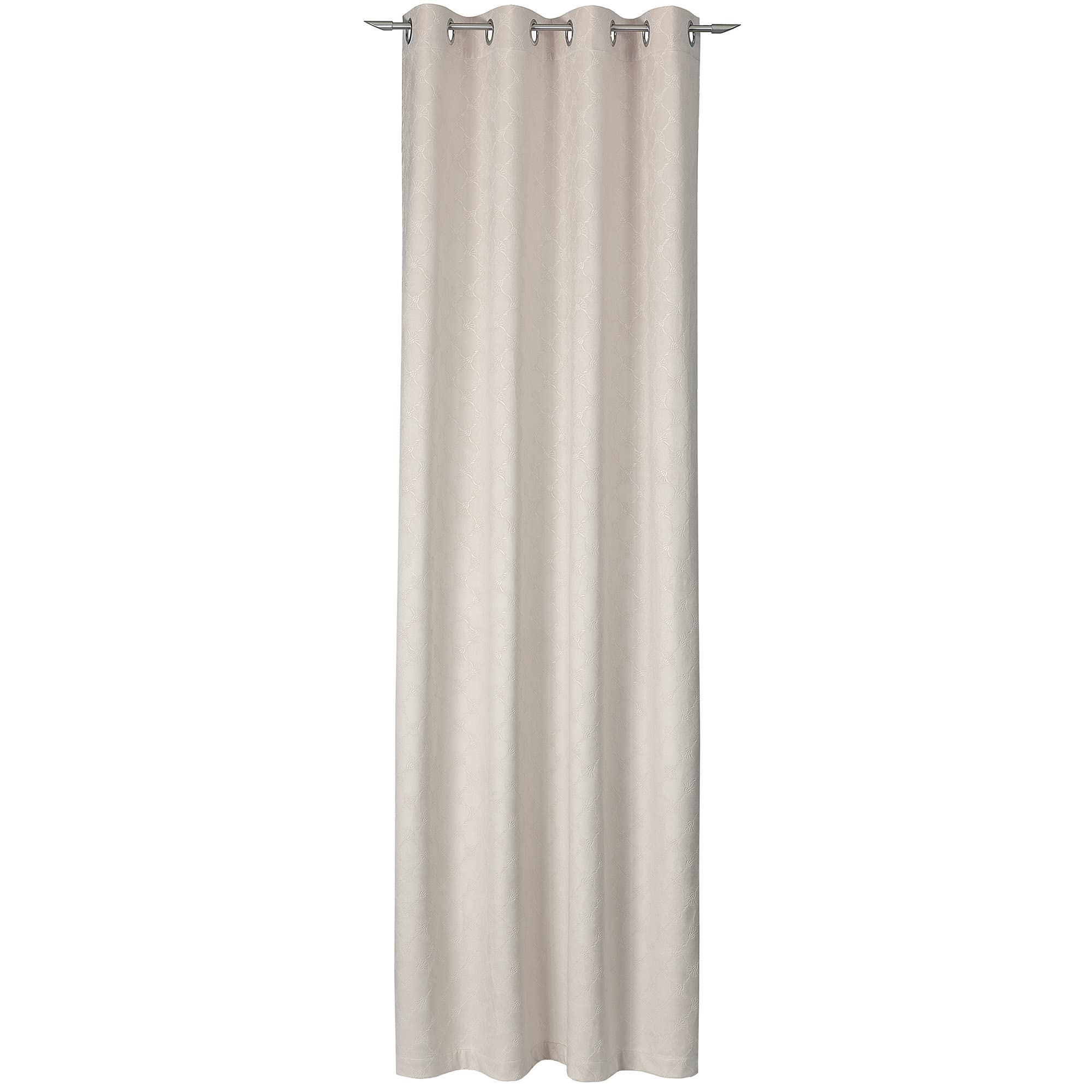Joop! Ösenvorhänge Emboss beige - 030, 140x250 cm