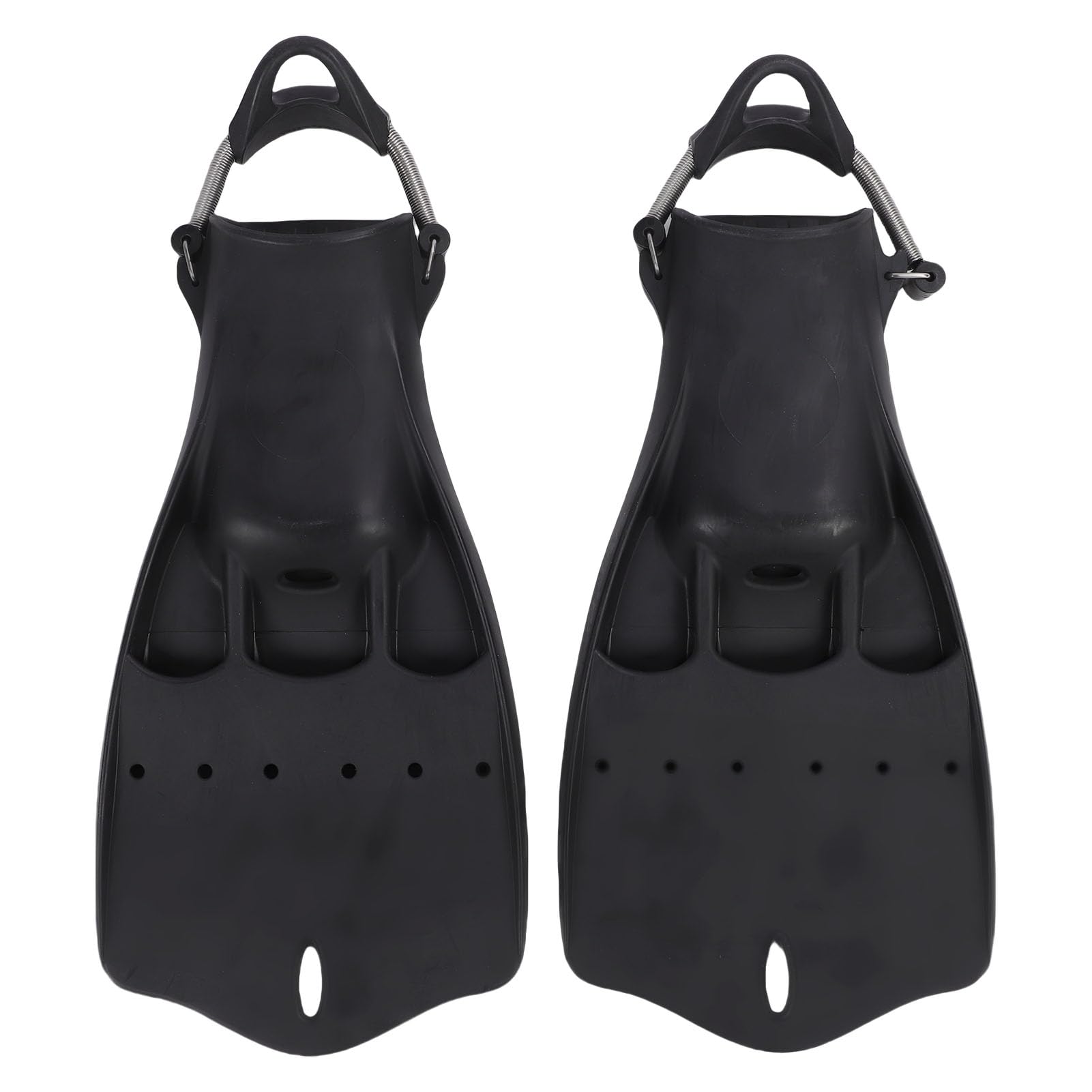 RiToEasysports Aletas de Buceo 2 Piezas con Hebillas Ajustables de Resorte, Aletas de Goma para Snorkel para Natación, Freediving