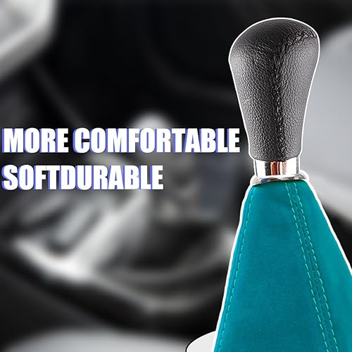 Miniatura 40 de BESULEN Funda para maletero de coche, funda de piel de gamuza, funda de polvo para palanca de cambios manual/automática, funda de repuesto