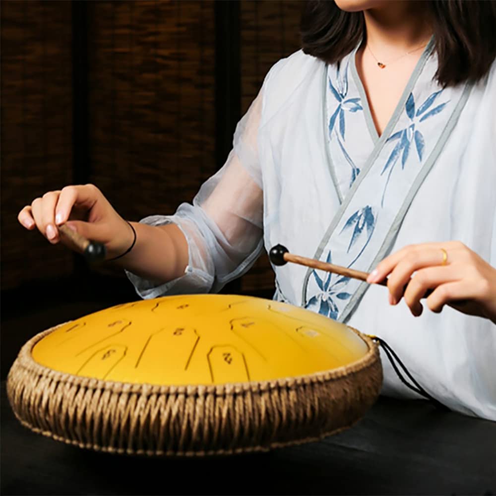 Amazon.co.jp: スチールタングドラム、15ノート14インチハンド