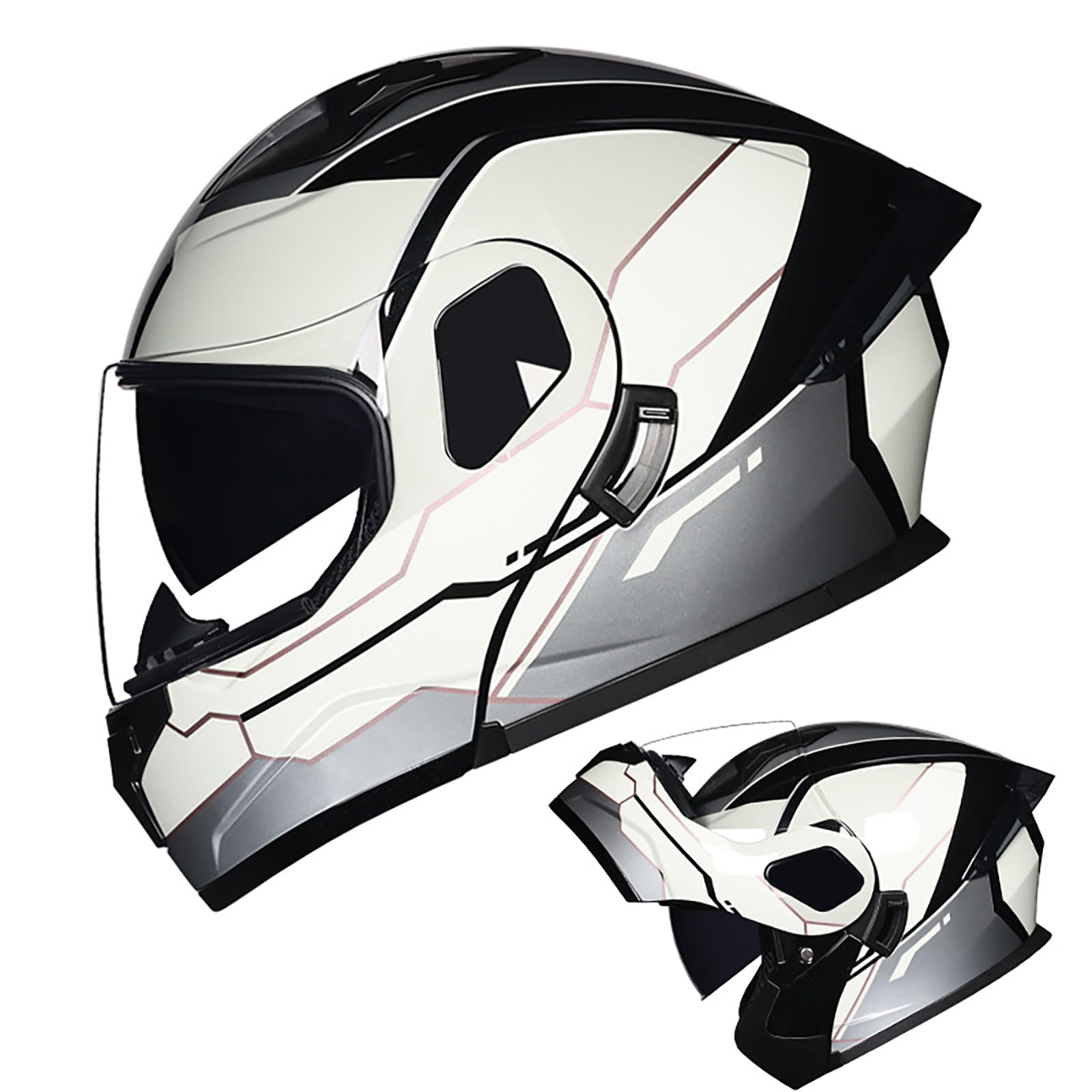 Kask Motocyklowy Z Pełną Twarzą Do Jazdy Terenowej Wyścigów Ulicznych MTB Zjazdów Enduro ATV BMX Cross Bike Crash Dla Dorosłych Mężczyzn Kobiet Motorowerów Zatwierdzony Przez DOT