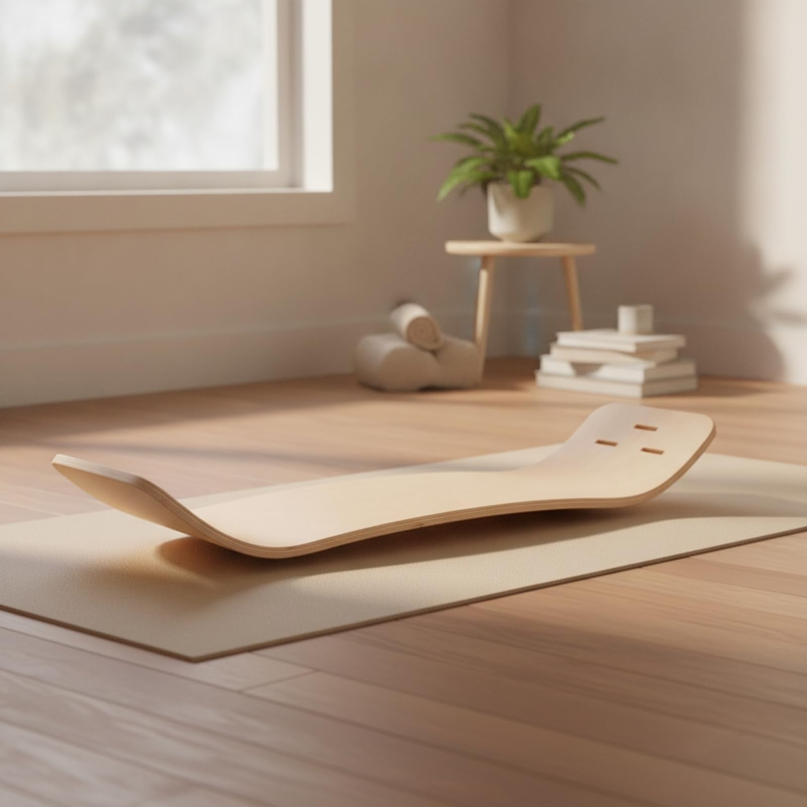 Pedana Equilibrio Versatile | Stabile, Tavoletta di Equilibrio, per Allenamento Funzionale