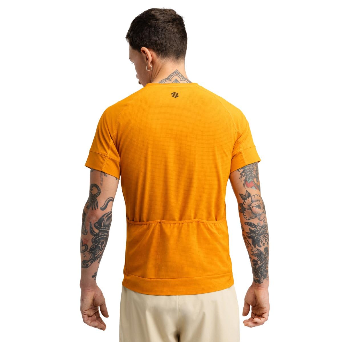 SIROKO - Maglia Tecnica a Maniche Corte da Bikepacking Pilgrim Orange