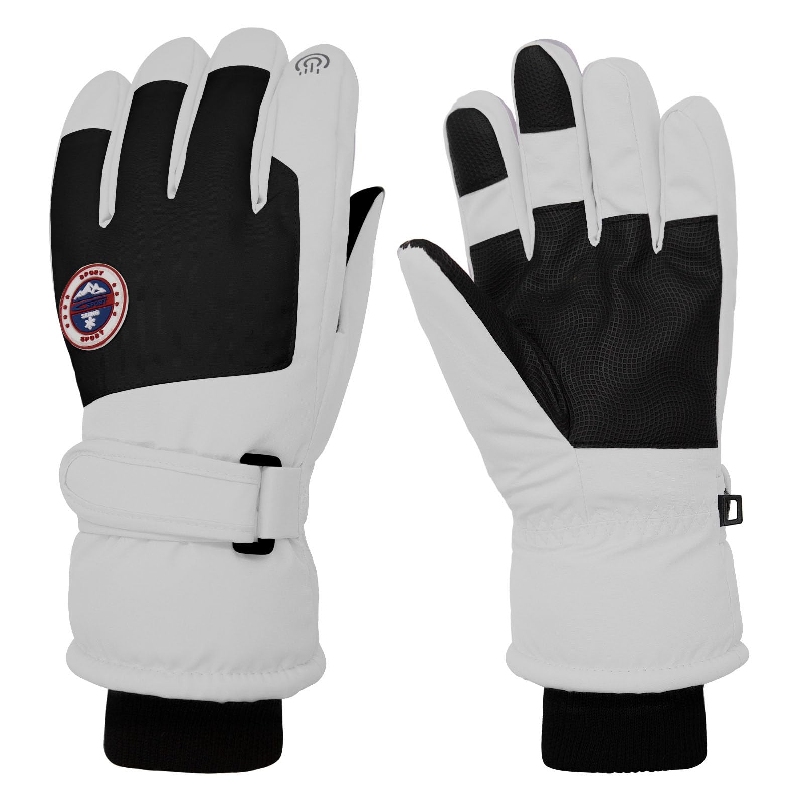 Long Keeper Guantes Esquí Impermeable Nieve Táctiles Térmicos Cortavientos Hombre Mujer