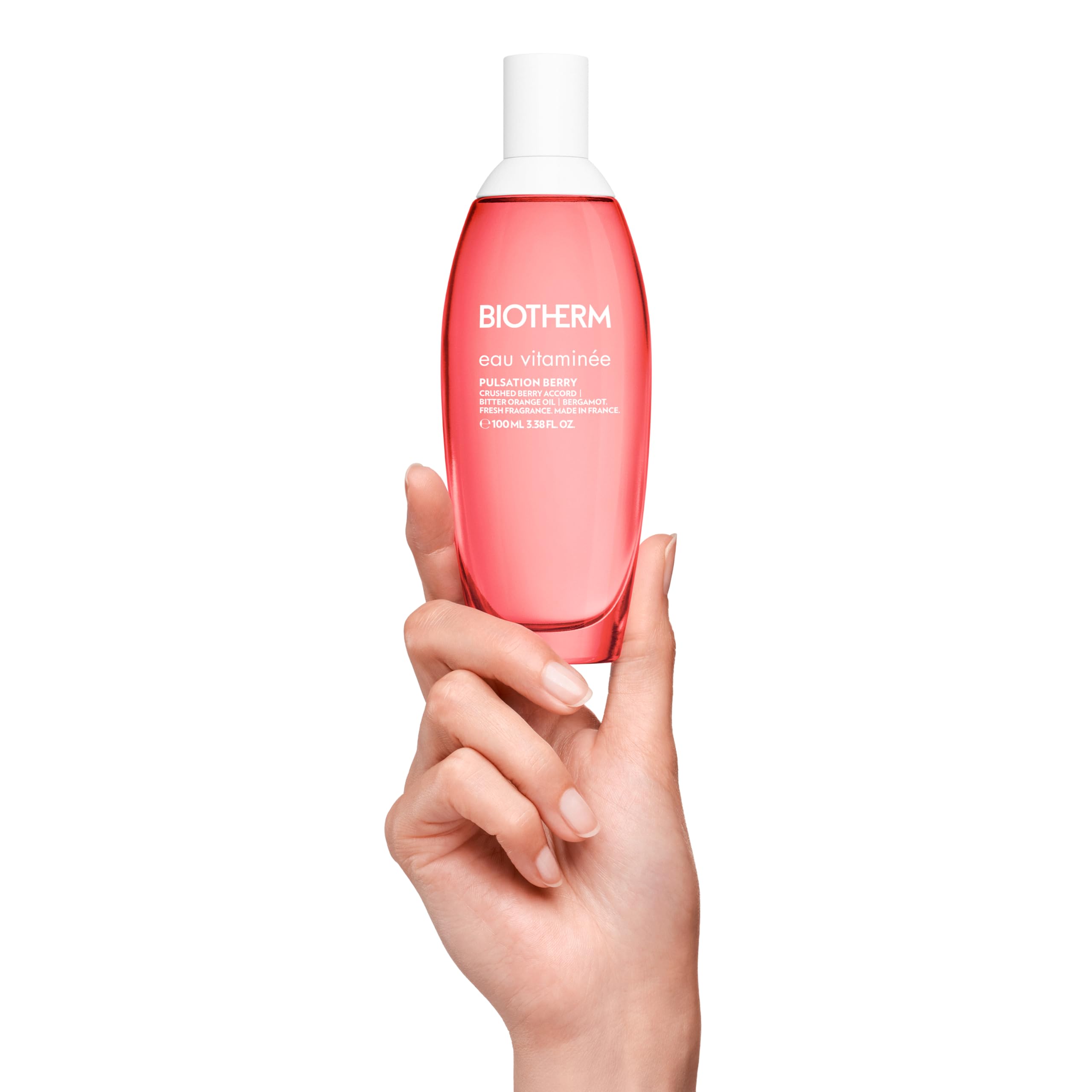 Biotherm Eau Vitaminée Pulsation Berry Eau de Toilette, fruchtig-frischer Körperduft mit Himbeere, Bergamotte und Bitterorangenöl, revitalisierender Body Mist für Damen