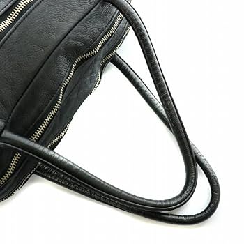 ヨウジヤマモト Y's キャンパス レザー切替 トートバッグ A4可 黒 Y's ワイズ ヨウジヤマモト Yohji Yamamoto レザー×キャンバス